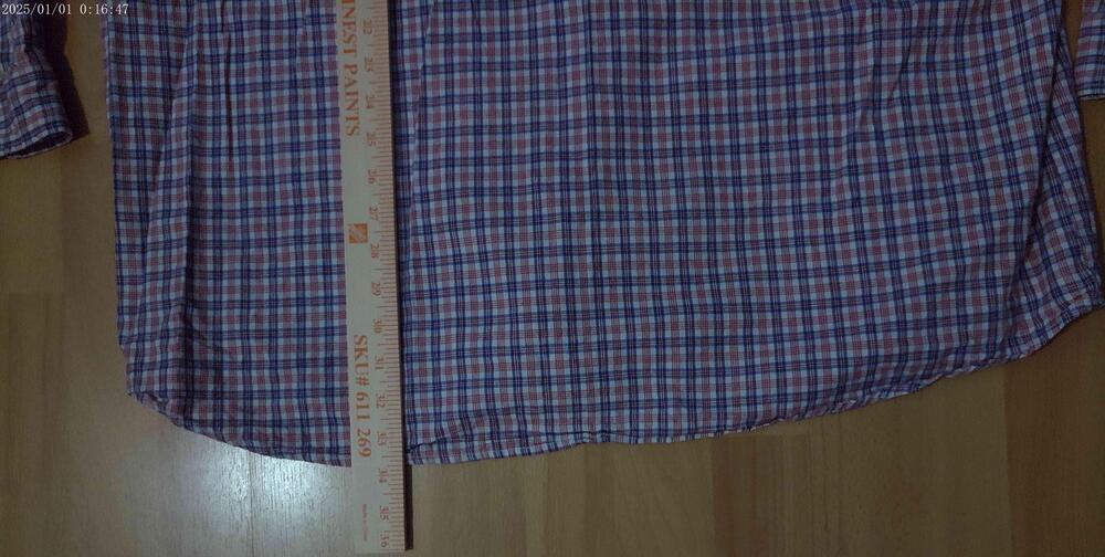 Carhartt Shirt Mens 2XL Plaid Button Up Long Sleeve Red Blue Casual Workwear